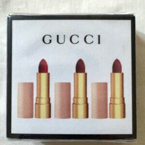 NEW Gucci - Mini Festive Matte Lipstick Gift Set, 3pcs Minis
